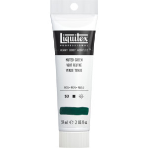 Professional Heavy Body Acrylic Paint, 59 mL Tube, Muted Green