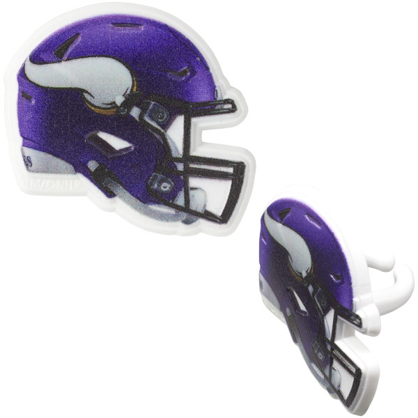 NFL Team Helmet Cupcake Rings