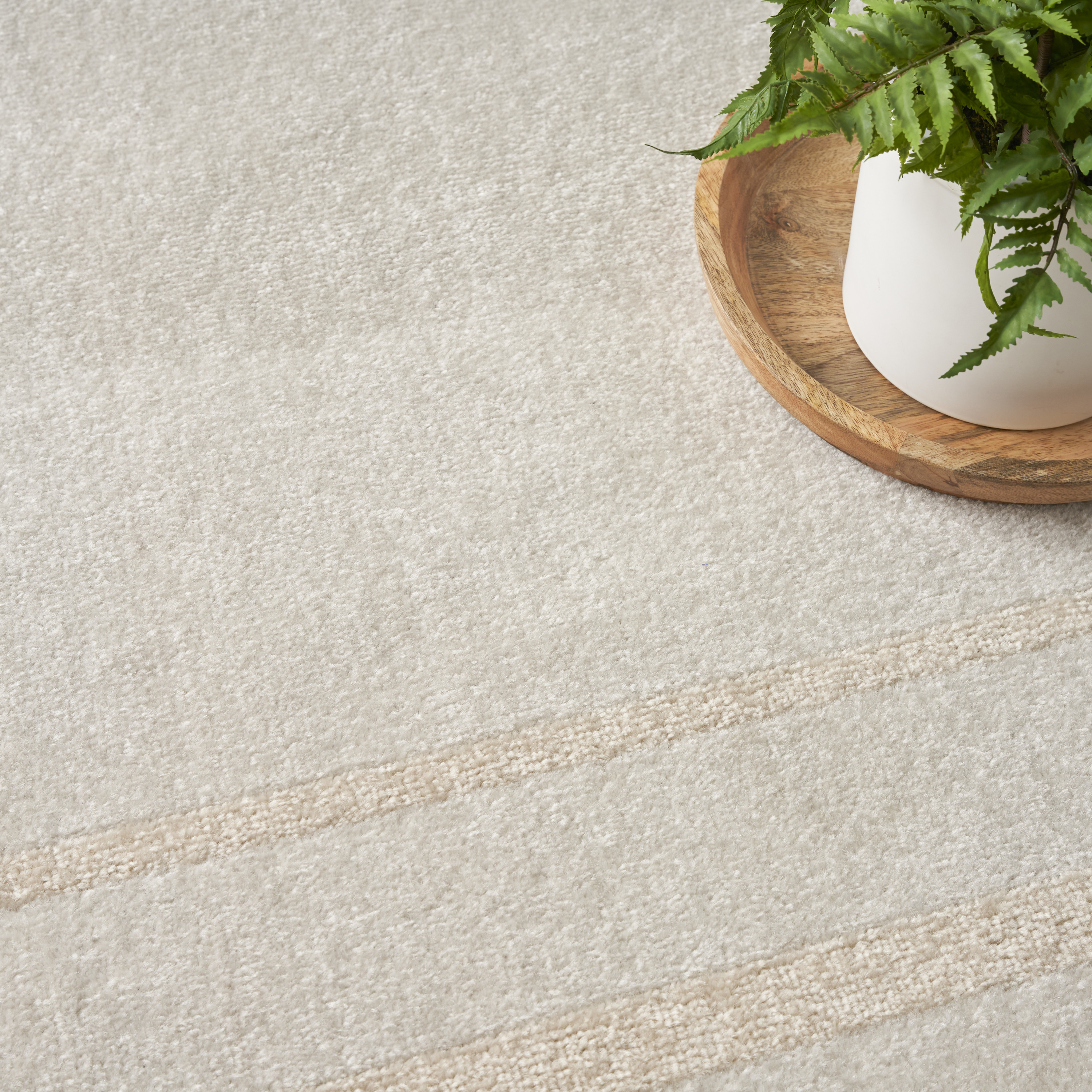 Nourison Nourison Essentials 8' x 10' Ivory Gold Contemporary Rug