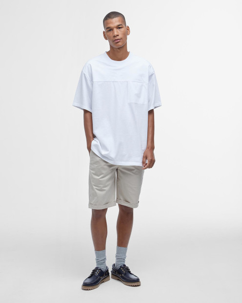 Re-Engineered Hunton Pocket T-Shirt Classic White