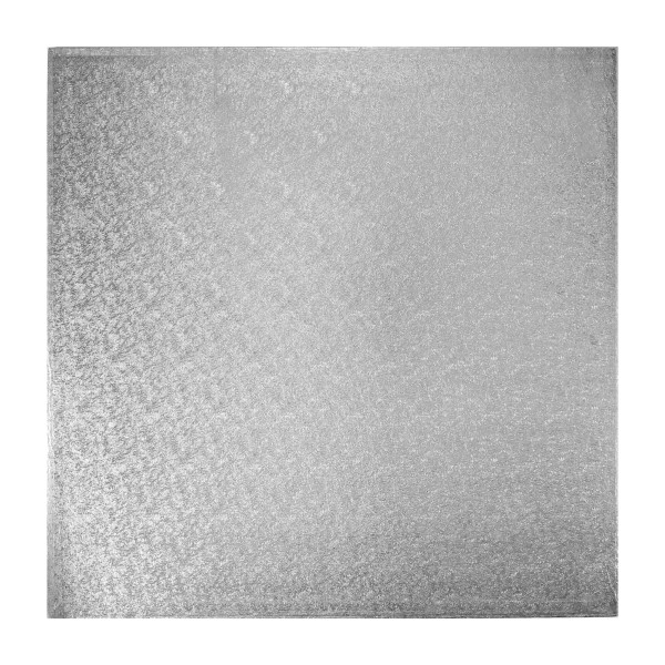 20" Square Silver Foil Cake Board