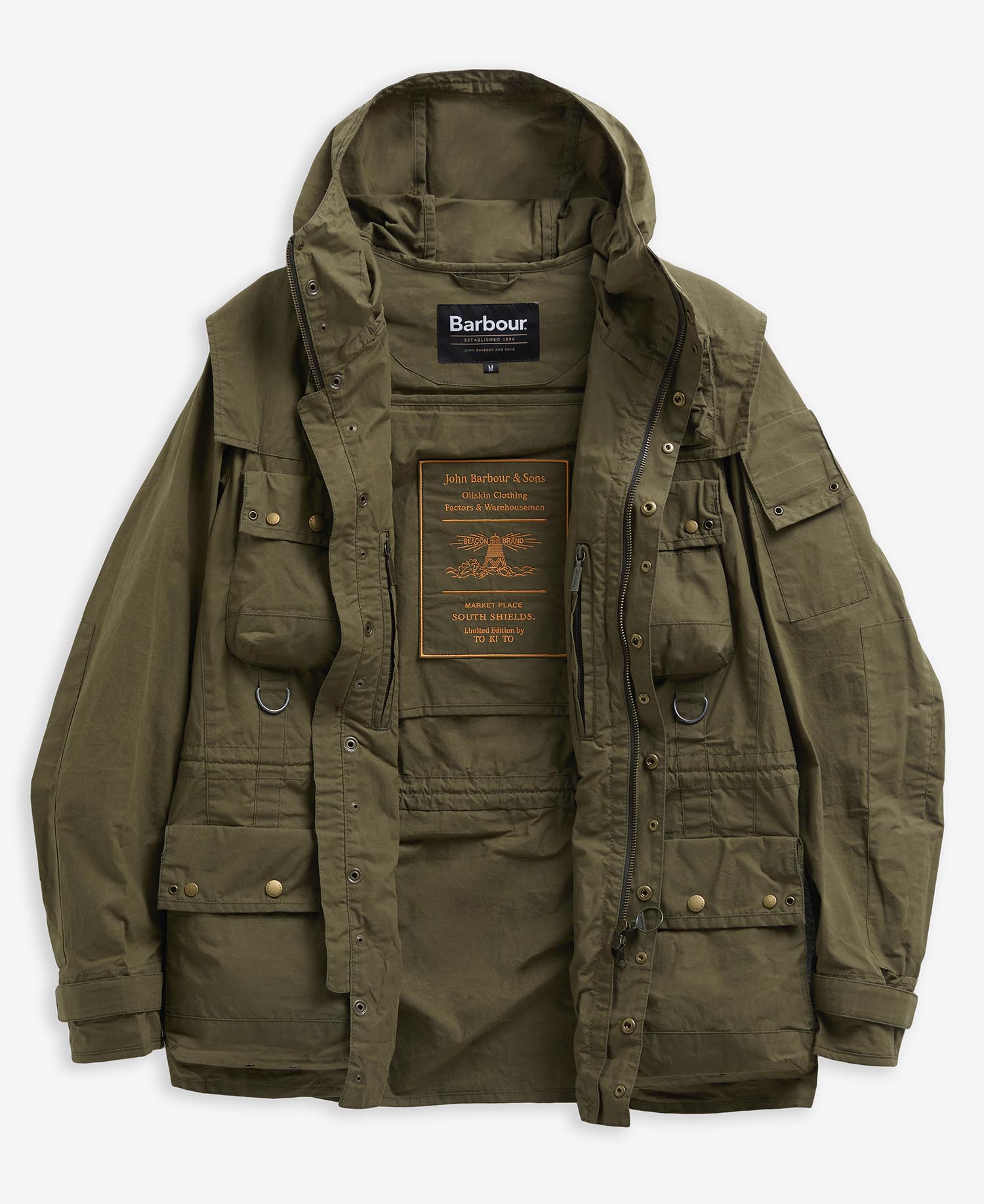 Barbour x TO KI TO Jacke Field Utility image number 9
