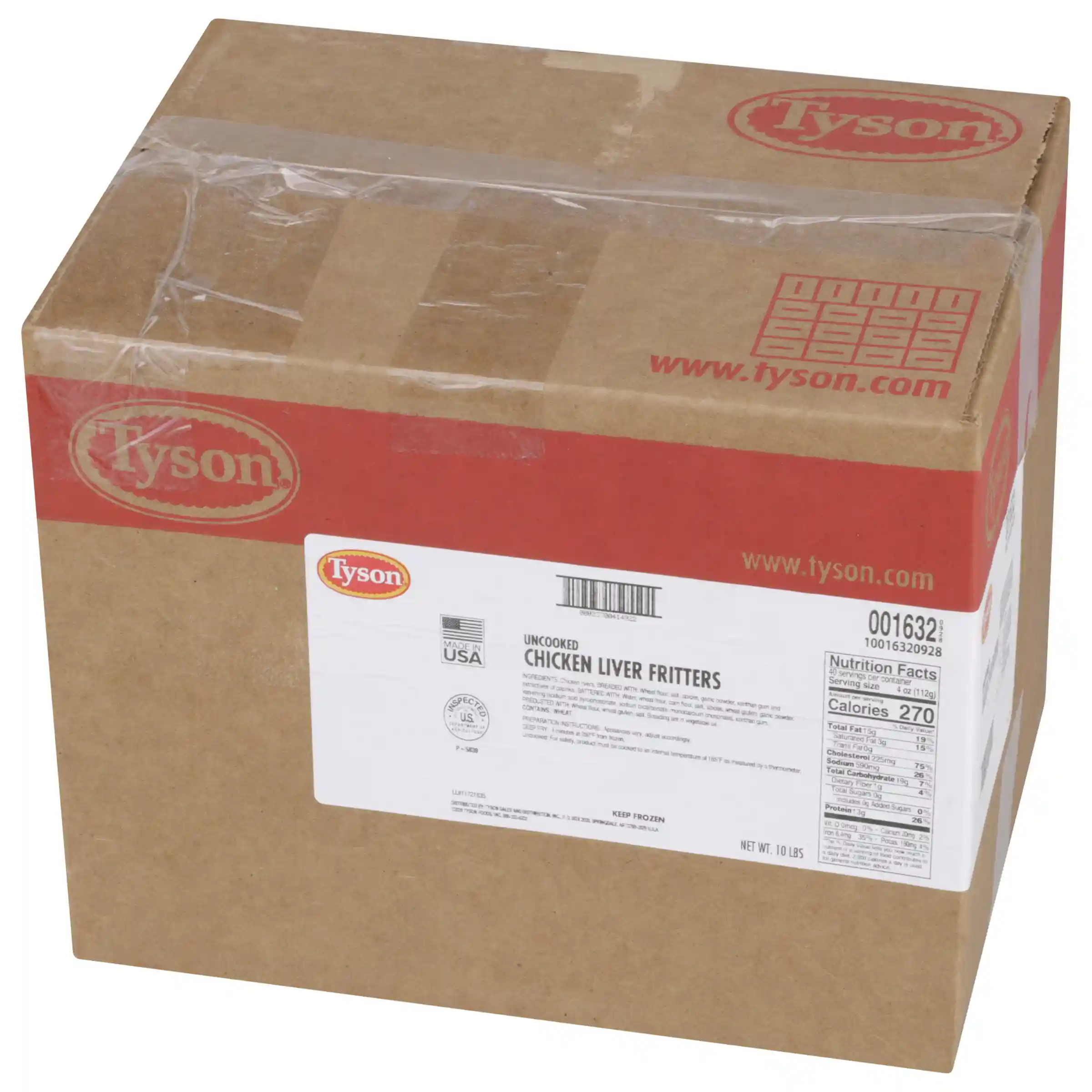 Tyson® Uncooked Chicken Liver Fritters_image_5