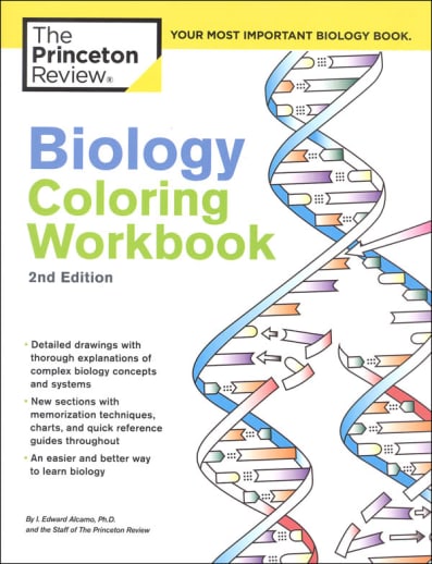 Biology Coloring Workbook 2nd Edition (Princeton Review)