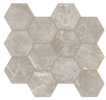 Liberty Franklin Gray 10×12 Honeycomb Mood Mosaic