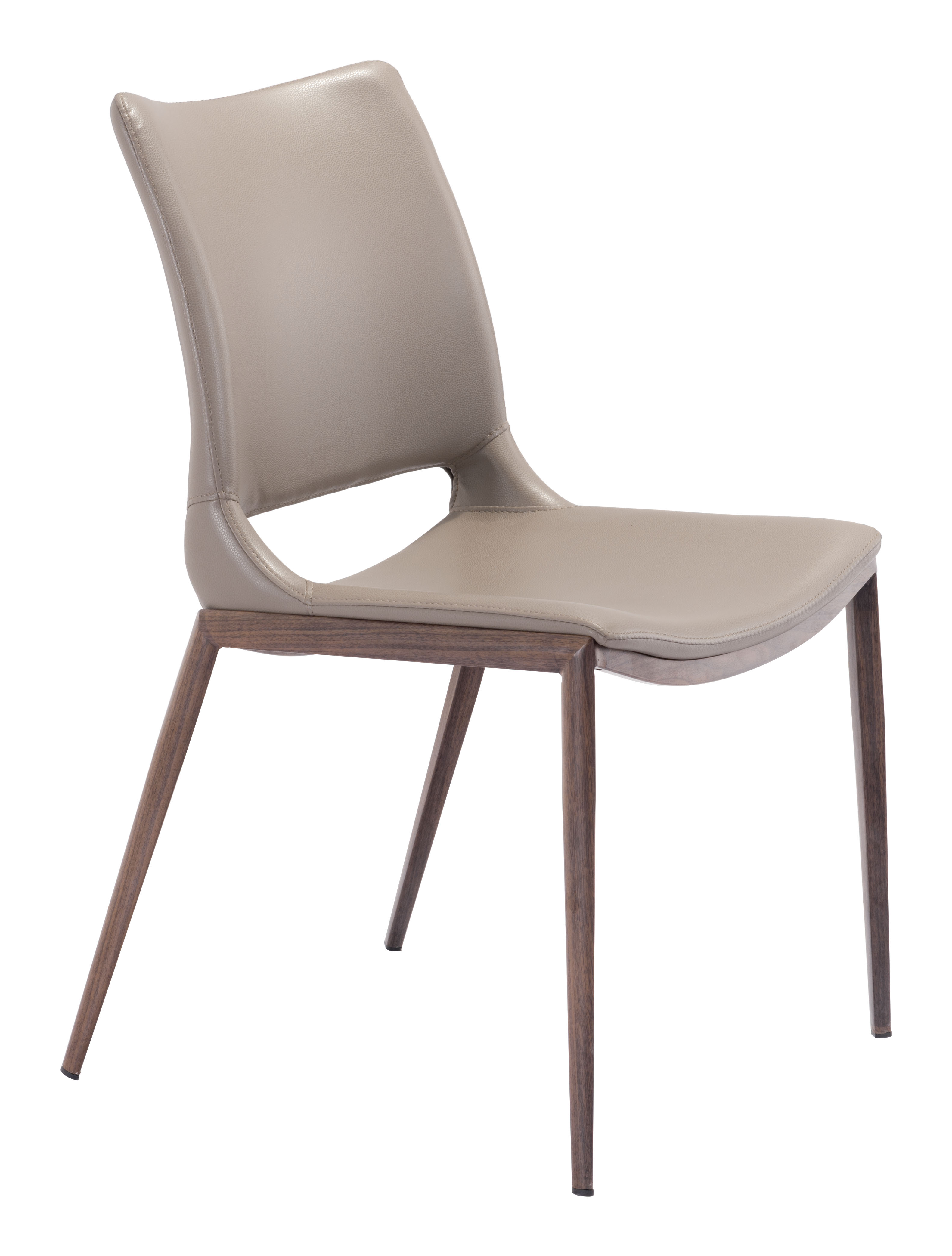 Ace Dining Chair (Set of 2) Brown & Walnut product image