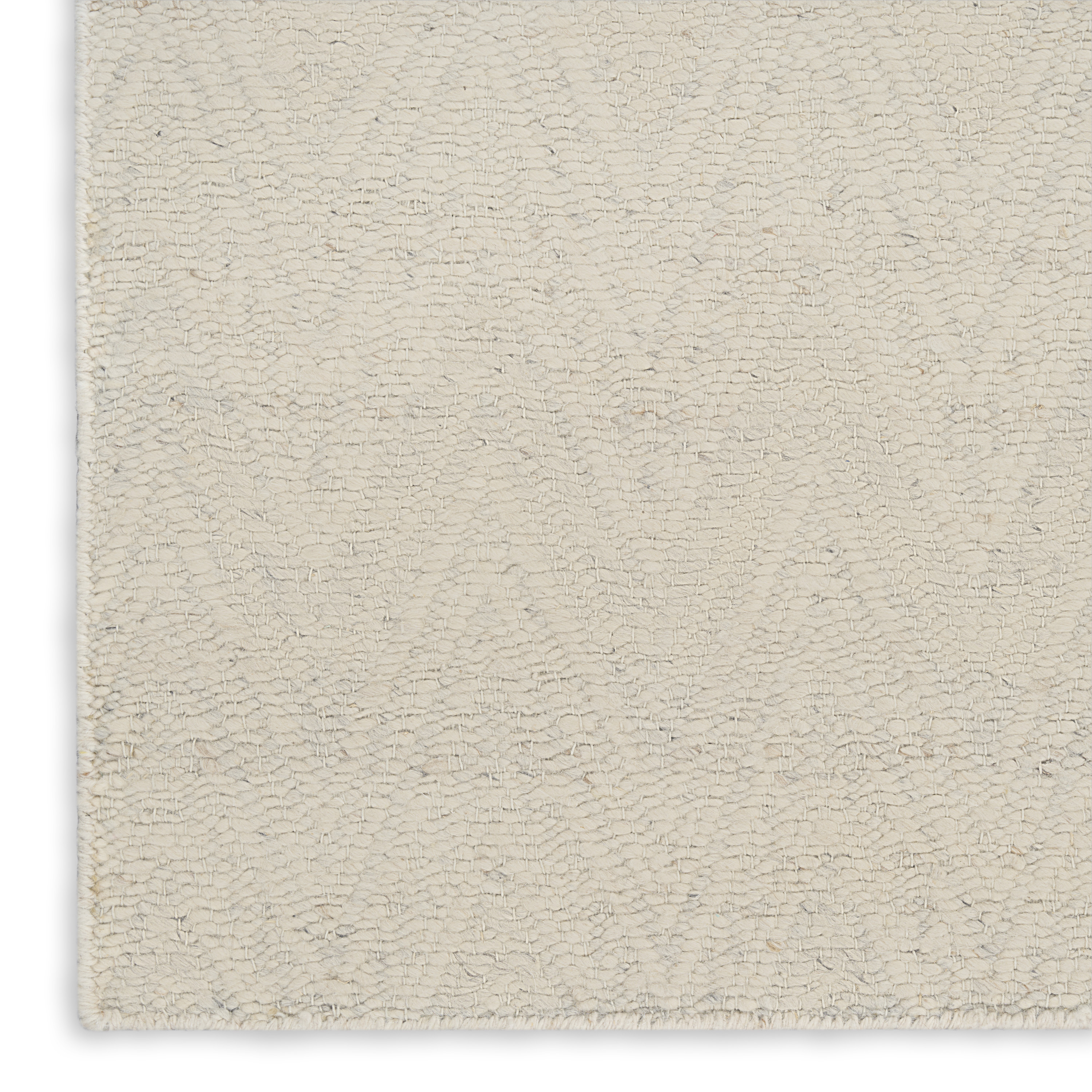 DKNY Pure Purl 7'9" x 9'9" Ivory Modern Indoor Rug