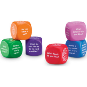 Conversation Cubes, 6 Per Set