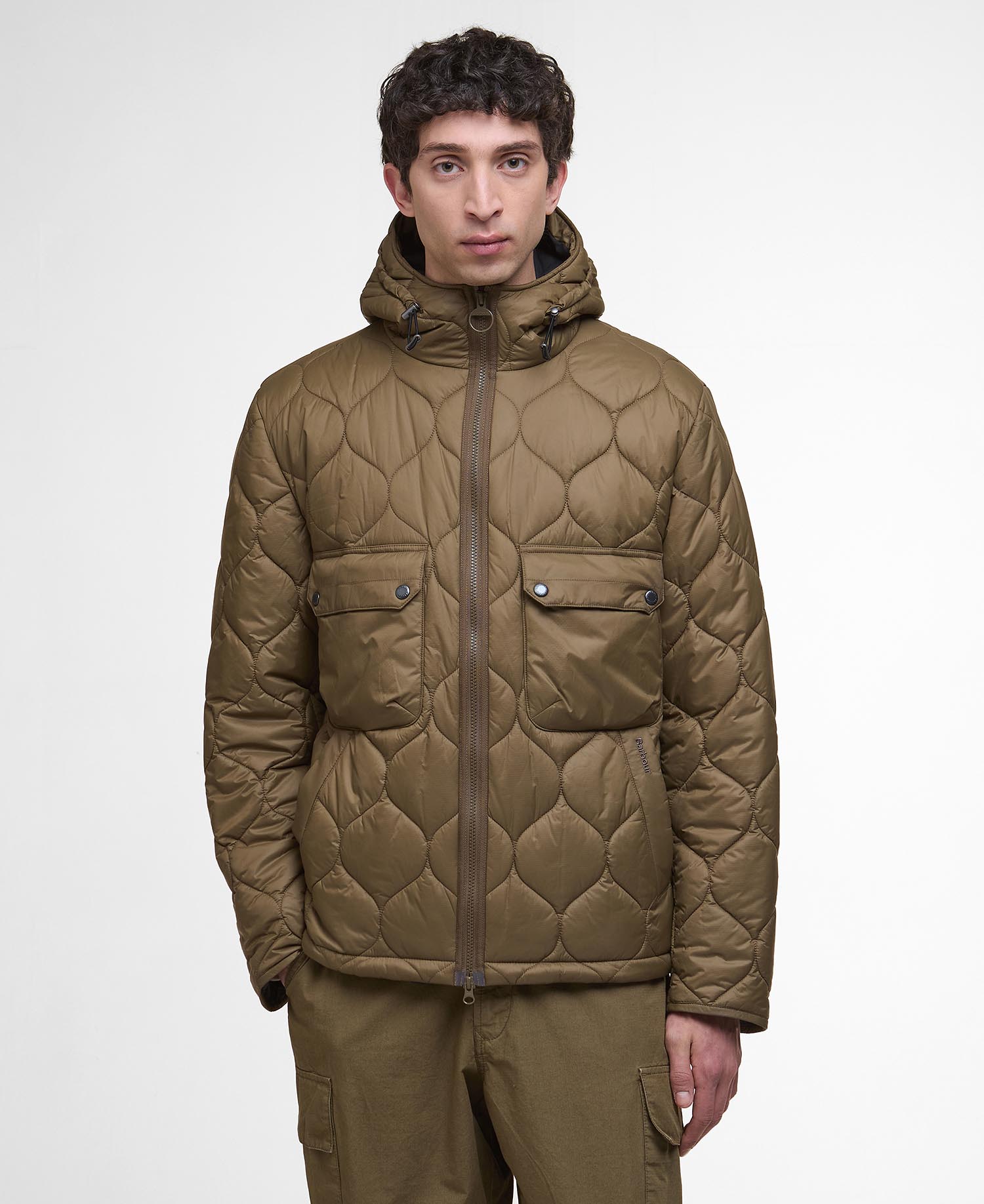 Re-Engineered Hooded Spey Quilted Jacket image number 0