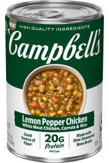 Lemon Pepper Chicken Soup
