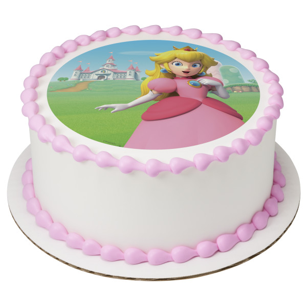 Super Mario™ Princess Peach PhotoCake® Edible Image®