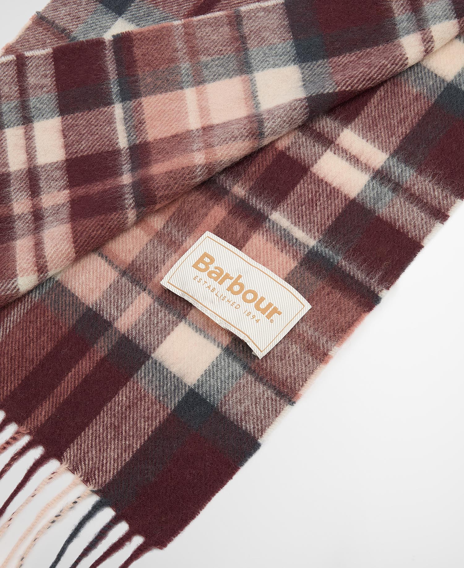 Vintage Winter Plaid Scarf image number 2