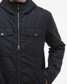 Blane Waxed Jacket Black