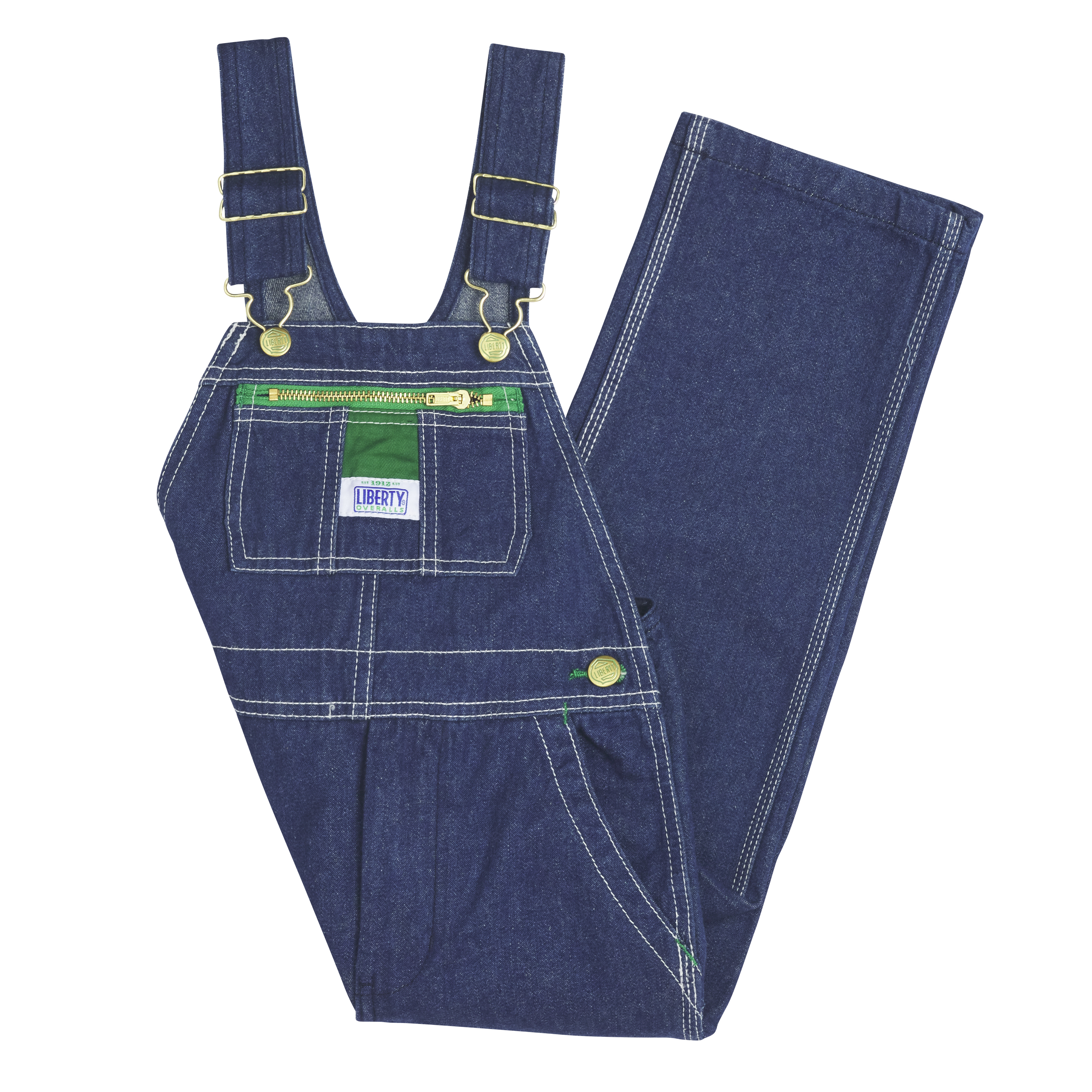 Liberty Preschool Denim Bib Overall-Liberty
