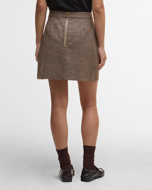 Sophia Wool Mini Skirt Multi Check