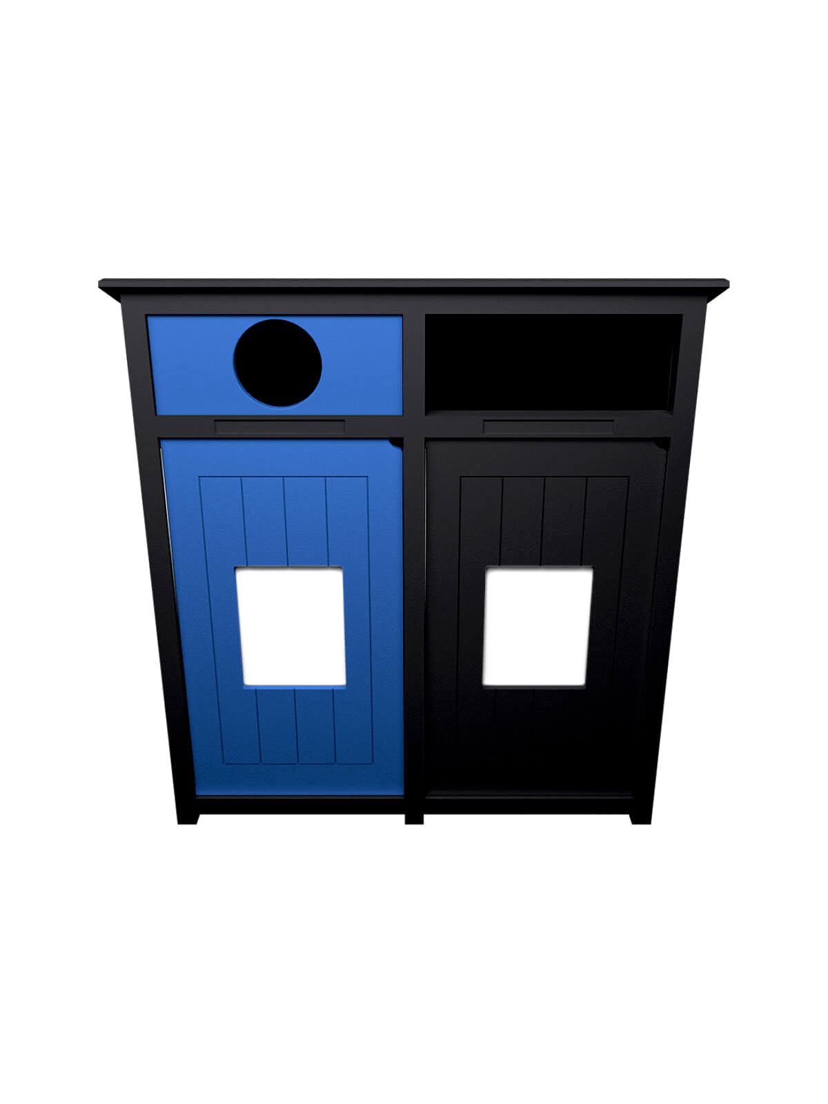 AURA – Double – Unit – Circle-Full – Black-Blue