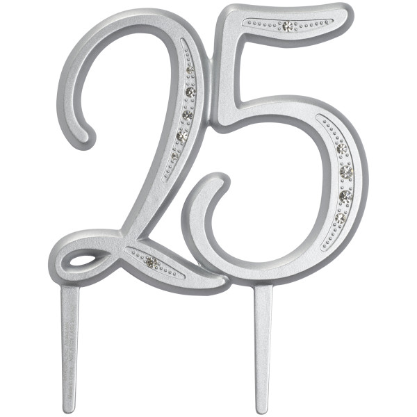 25 Diamond Milestone Monogram
