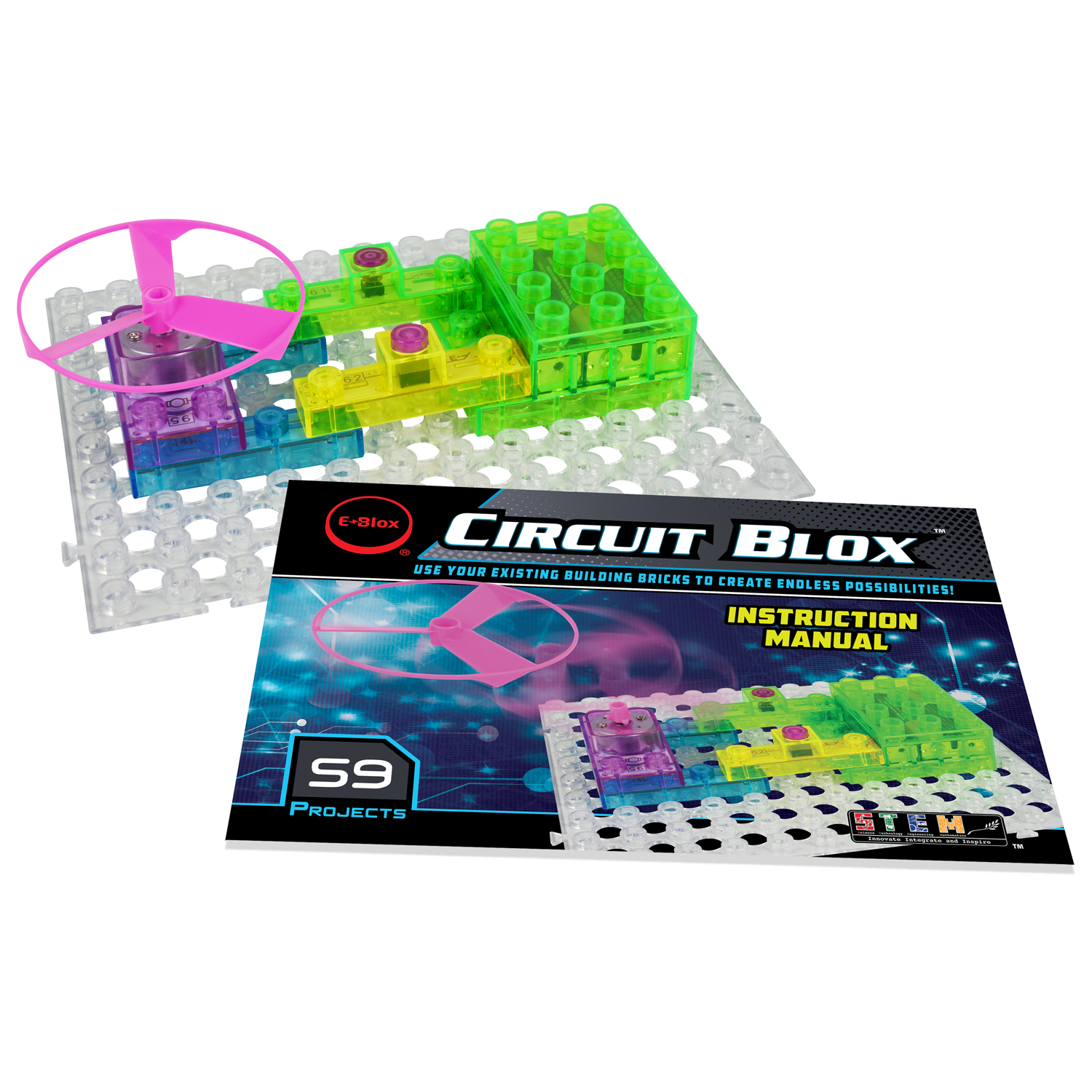 E-Blox Circuit Blox Individual Set, 59 projects image number null