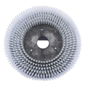 Hillyard, 13", Medium Disc Brush, 0.6MM PPL, White