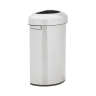 Rubbermaid Commercial, Refine™, 21 gal, Metal, Stainless Steel, Half Round, Receptacle