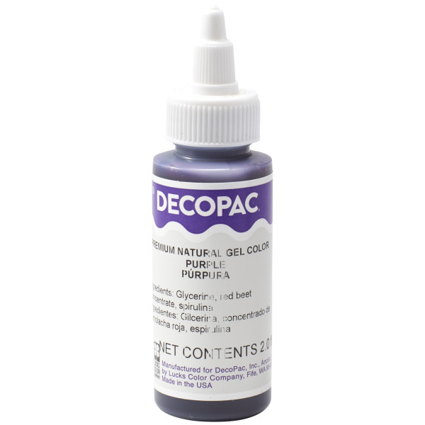 DecoPac All-Natural Gel Premium Gel Color
