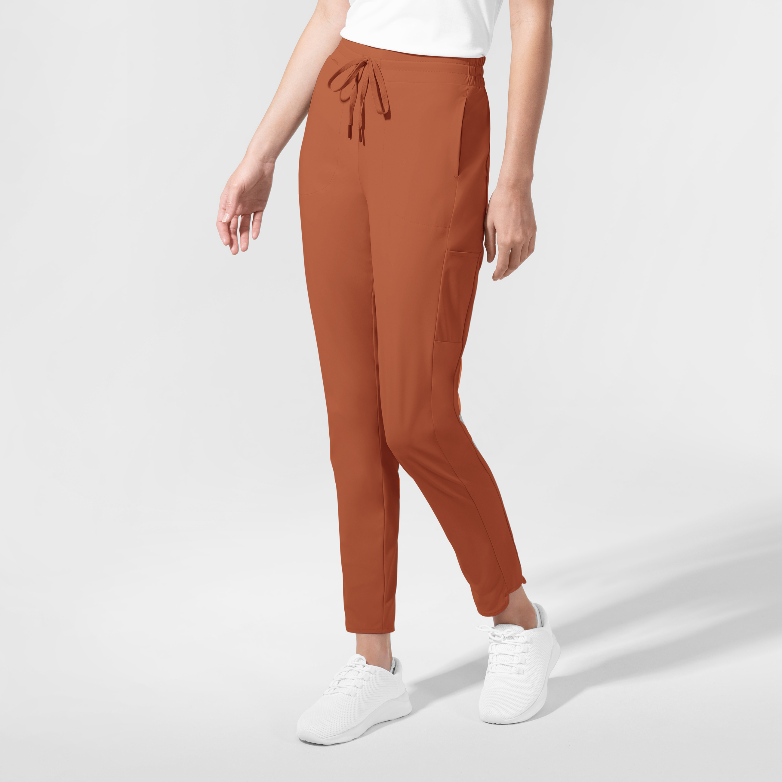 AURA Women‘s Glide Mid Rise Tapered Scrub Pant-Wonder Wink