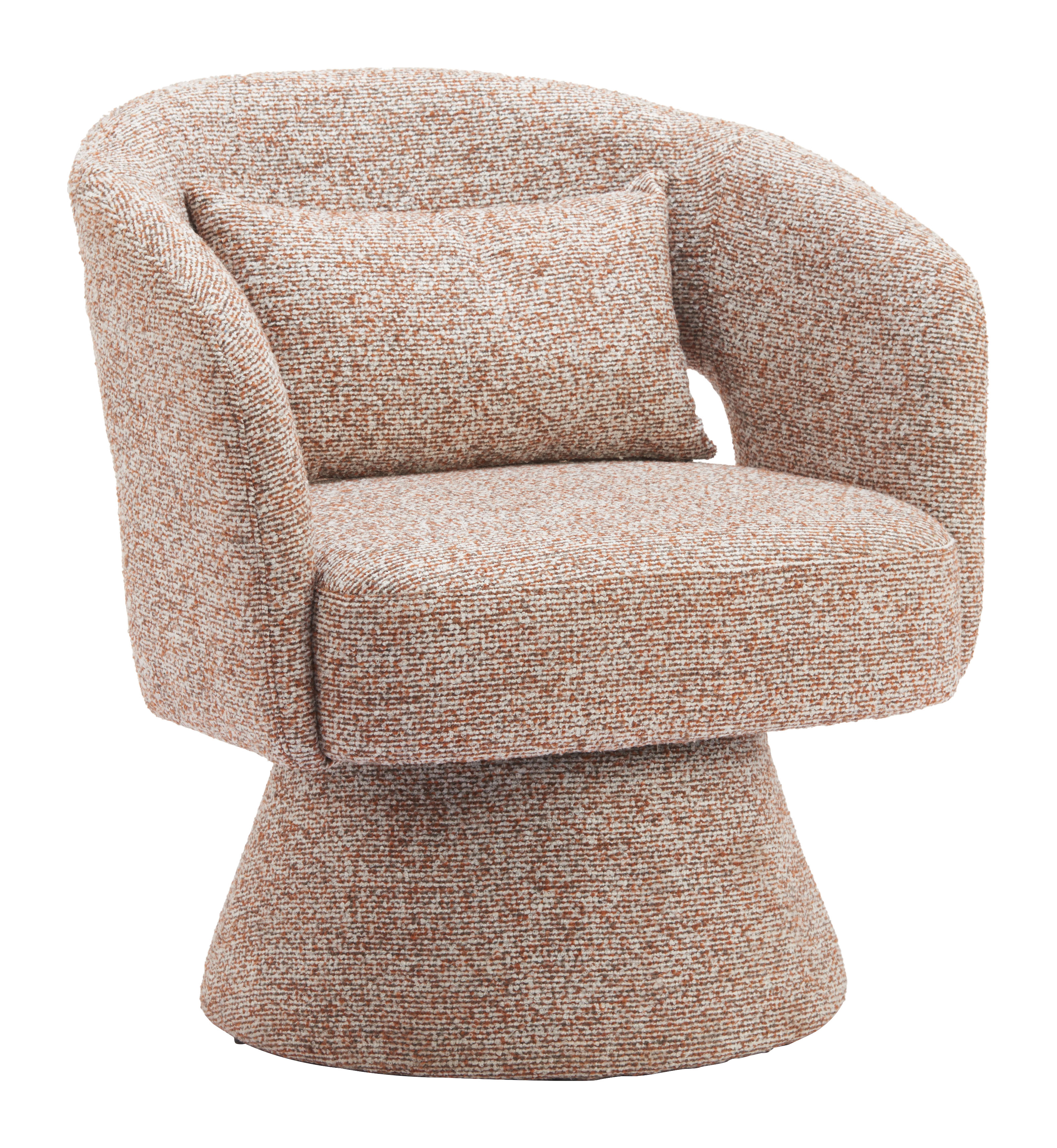 Liva Swivel Chair Frosty Brown product image