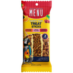 Image of MENU Treat Sticks Parrot Vrty 5.1oz / 3ct
