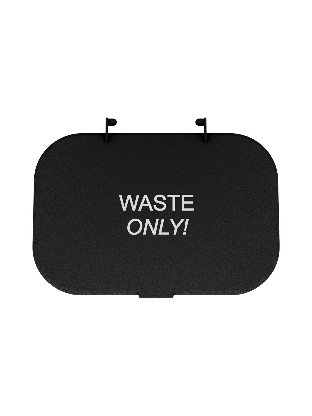 HANGING WASTE BASKET – Lid – Waste – Solid Lift – Black