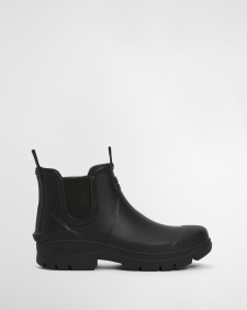 Barbour x ARKET Chelsea Wellingtons Black