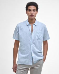 Treeland Short-Sleeved Shirt Bleached Blue