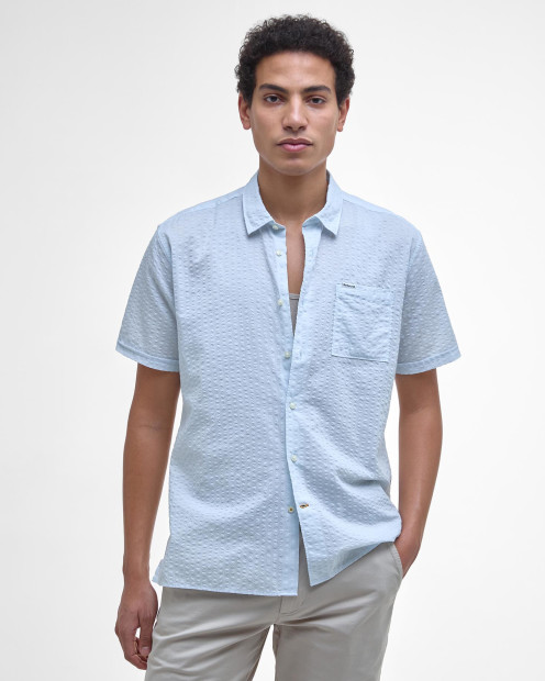 Treeland Short-Sleeved Shirt Bleached Blue