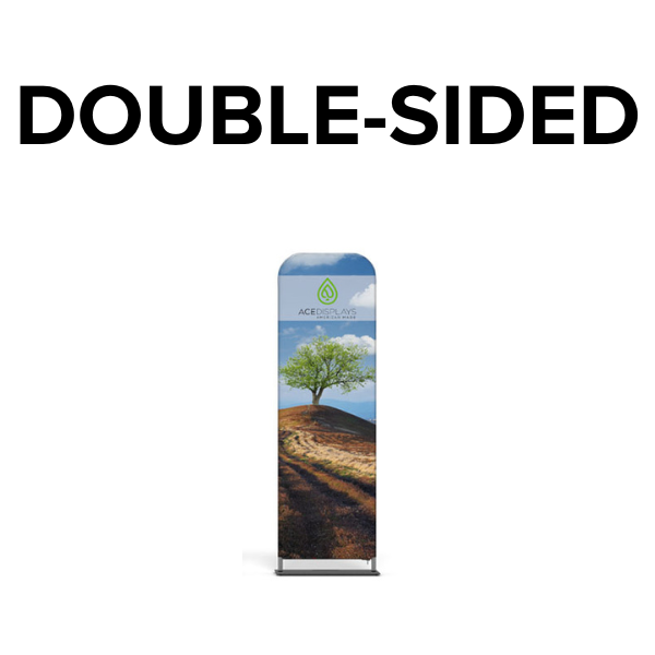 24"w x 78"h Double-Sided Graphic