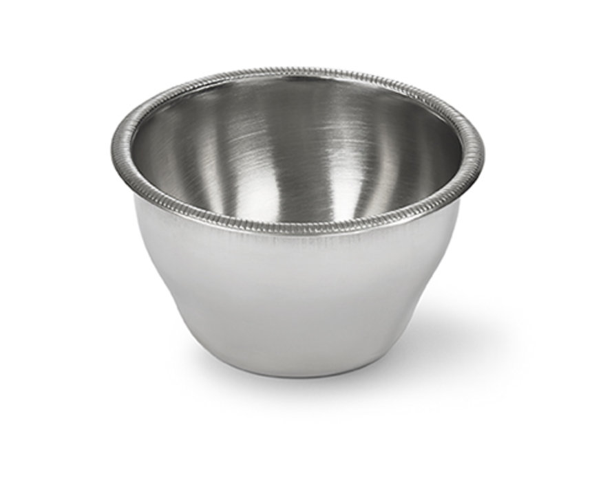 10-ounce stainless steel bowl for three-way utility server
