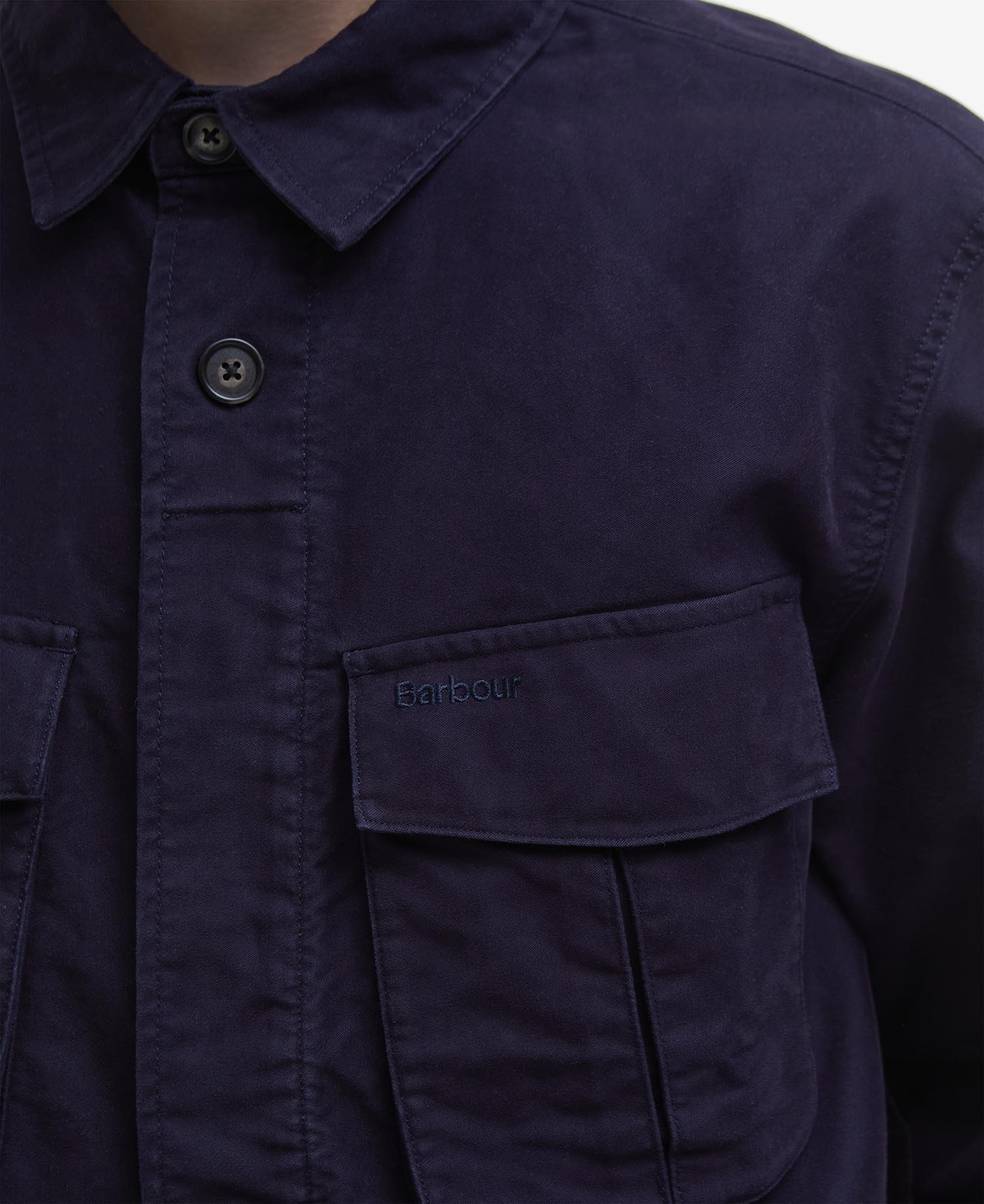 Overshirt in rasatello Jungle image number 4