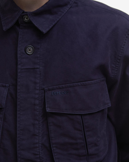 Overshirt in rasatello Jungle