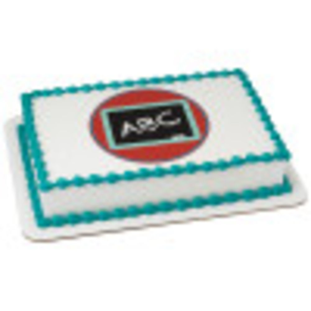 Image Cake ABC Blackboard