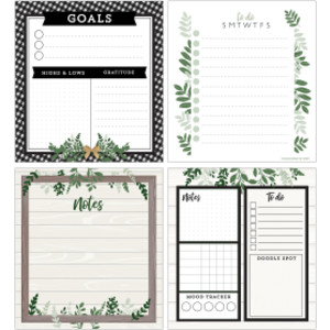 Farmhouse Notepad Set, Set of 4