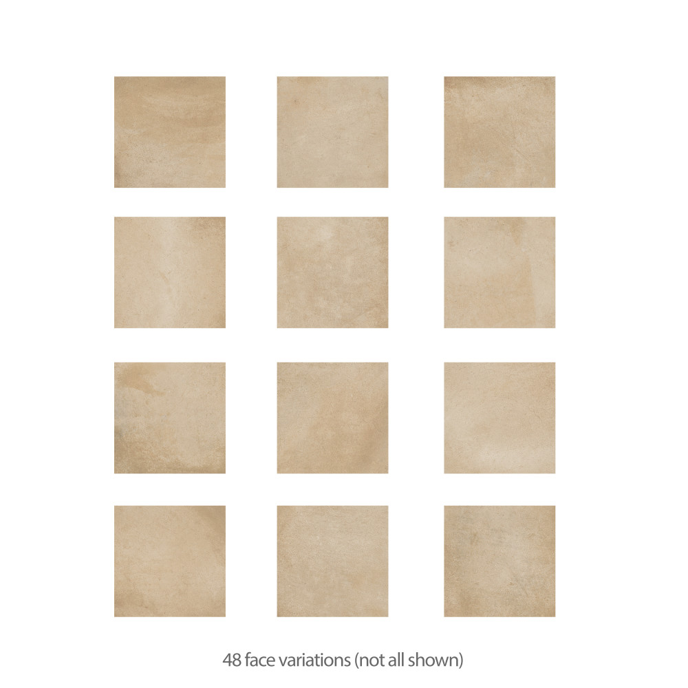 Laverton Taco Beige 1-5/8 in. x 1-5/8 in. Porcelain Floor and Wall Tile