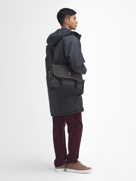 Field Waxed Satchel