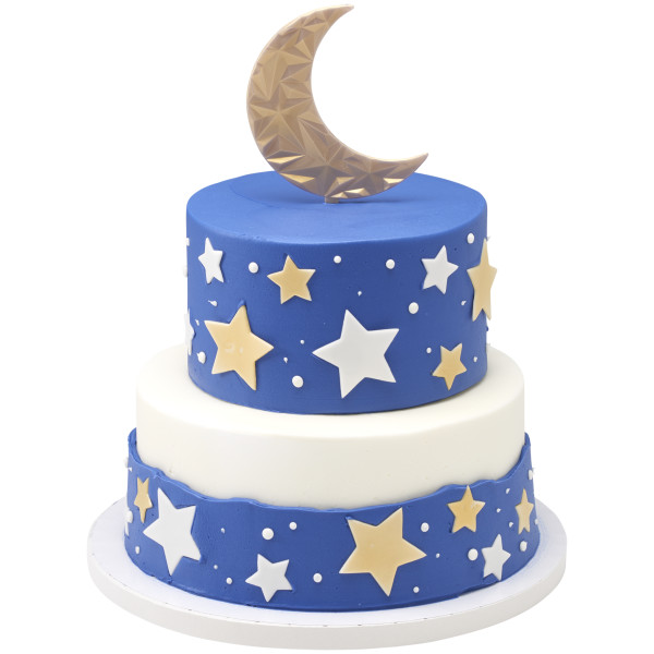 White Stars Fondant DecoShapes®