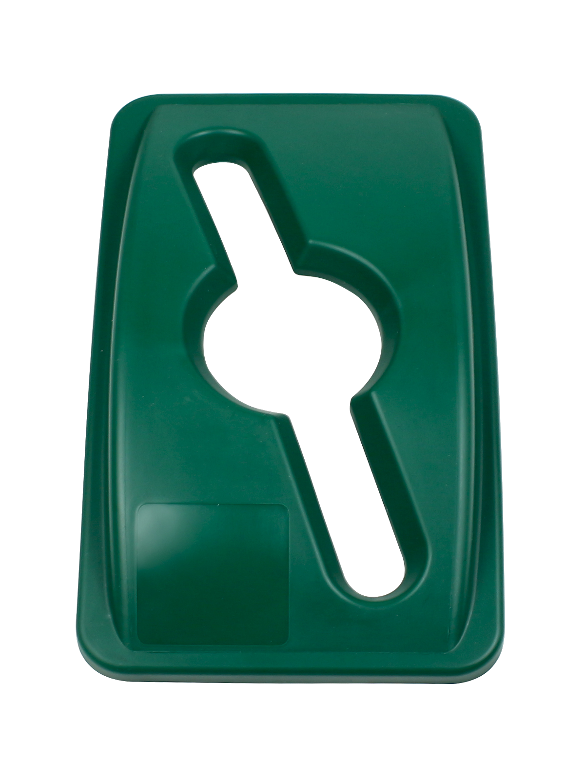 WASTE WATCHER – Single – Lid – Mixed – Dark Green