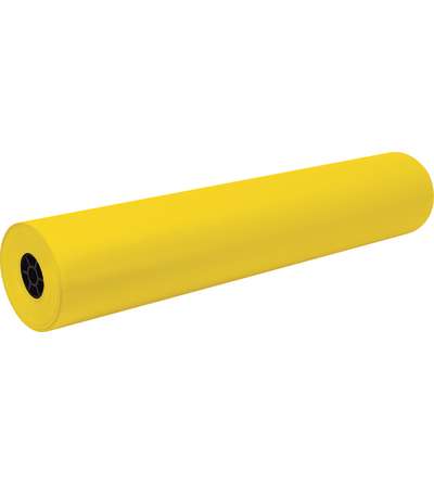 Decorol® Art Roll Flame Retardant, Yellow, 36" x 1,000', 1 Roll