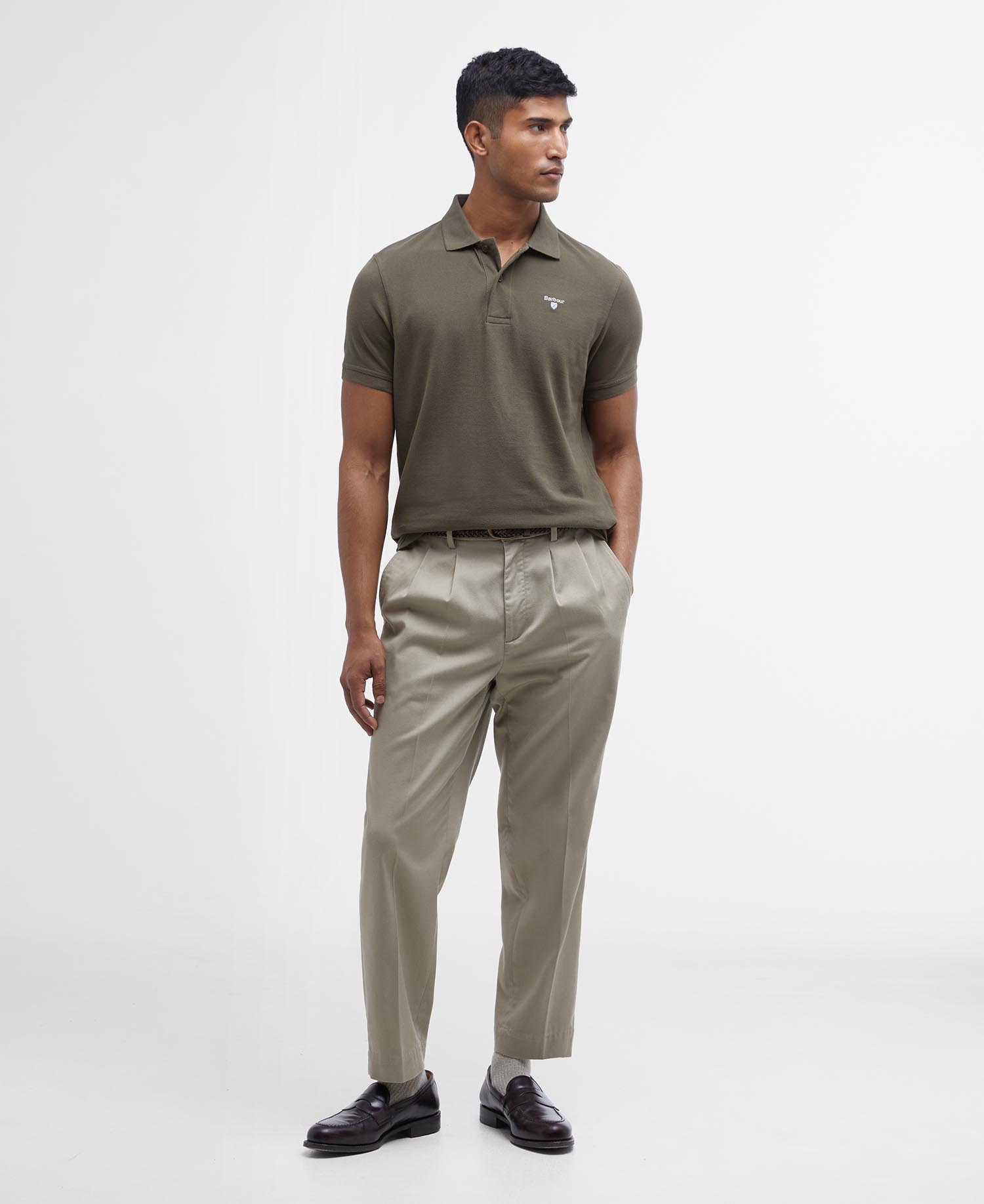 Sports Short-Sleeved Polo Shirt image number 1