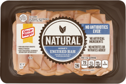 Oscar Mayer Natural Honey Uncured Ham Tray, 8 oz(226.79 g) image
