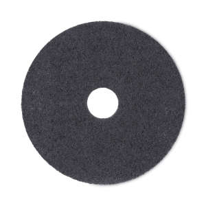 Boardwalk,  High Performance Stripping Round Floor Pad, 17", Black