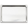 Full-size 3-inch-deep Super Pan V® perforated stainless steel steam table pan