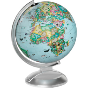Globo terráqueo 4 niños, 10"