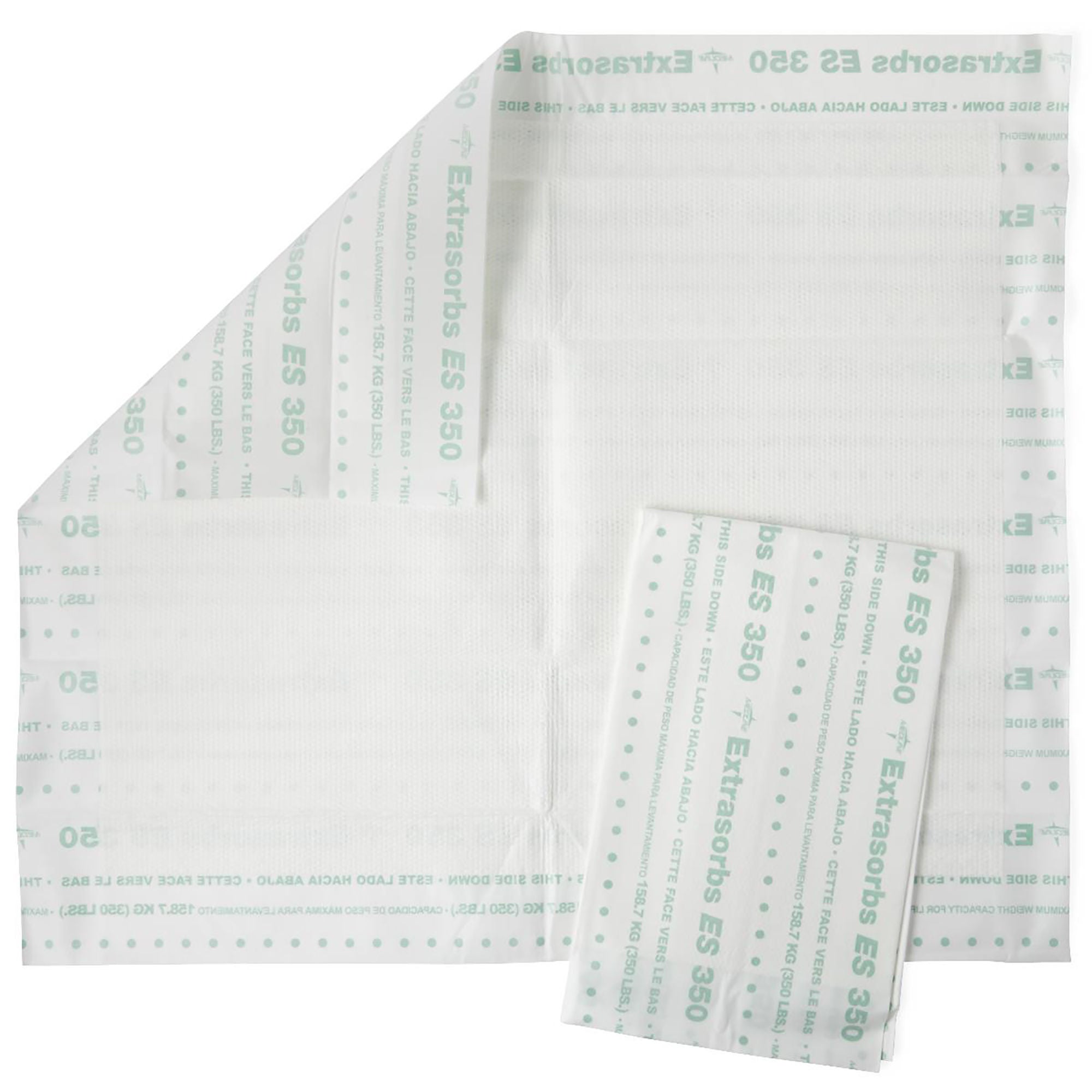 Medline UNDERPAD, EXTRASORB DISP DRYPAD ES350 30"X36" (70/CS)