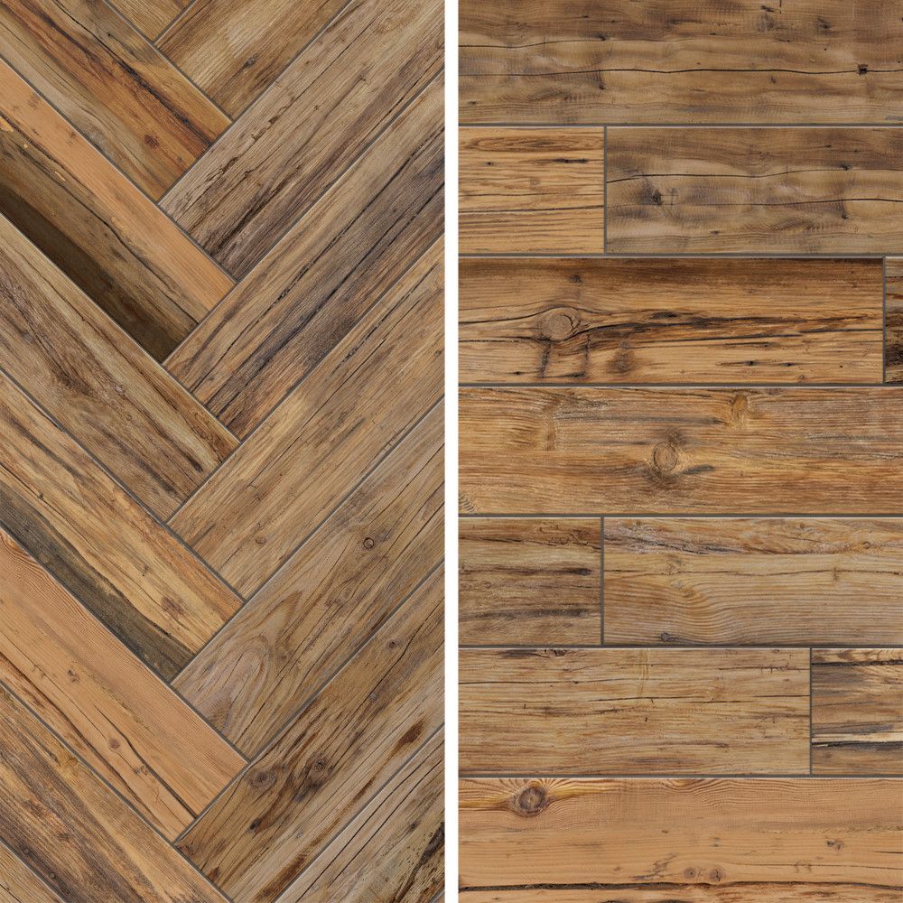 Kings Wild 7-5/8 in. x 47-5/8 in. Porcelain Floor and Wall Tile